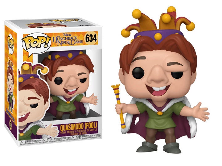 Funko Pop! Disney: Hunchback Of Notre Dame - Quasimodo (Fool) Funko Pops! 4 Funko Pop! Disney: Hunchback Of Notre Dame - Quasimodo (Fool) Funko Pops!