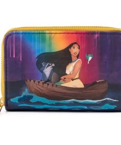 Loungefly Disney Pocahontas Just Around The River Bend Zip-Around Wallet