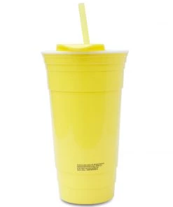 Silver Buffalo Disney Despicable Me Minions Carl 32oz Plastic Straw Cup