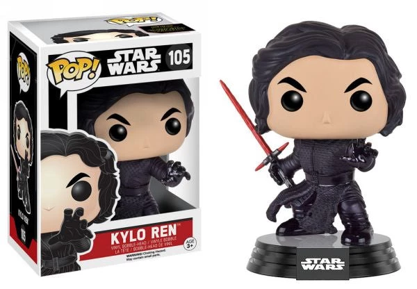Funko Star Wars - Kylo Ren (Battle Damaged) Pop Vinyl Figure 3 Funko Star Wars - Kylo Ren (Battle Damaged) Pop Vinyl Figure