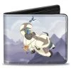 Buckle-Down Anime Avatar: The Last Airbender Appa Carrying Over Mountains Bi-Fold Wallet