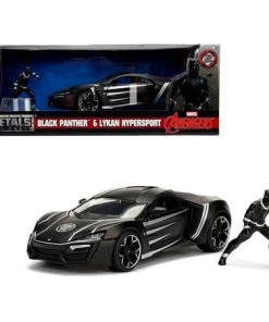 Toy Wonders Marvel Black Panther - Lykan Hypersport 1:24 Scale Car