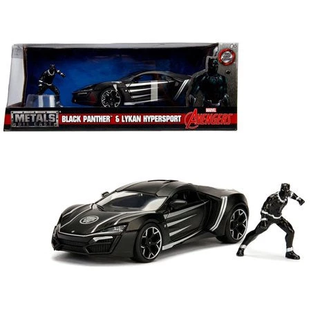 Toy Wonders Marvel Black Panther - Lykan Hypersport 1:24 Scale Car 4 Toy Wonders Marvel Black Panther - Lykan Hypersport 1:24 Scale Car