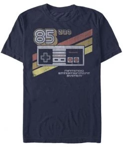 FifthSun Video Games Nintendo Men's NES 85 Controller T Shirt