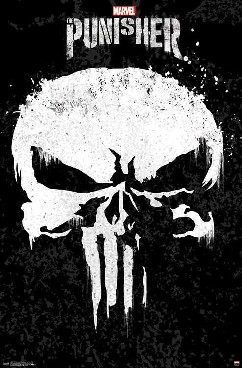 Trends International The Punisher - Show Logo Wall Poster Marvel 3 Trends International The Punisher - Show Logo Wall Poster Marvel
