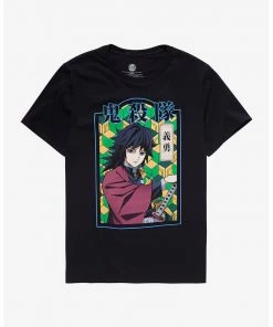 Great Eastern Entertainment Demon Slayer - Giyu Adult T-Shirt Anime