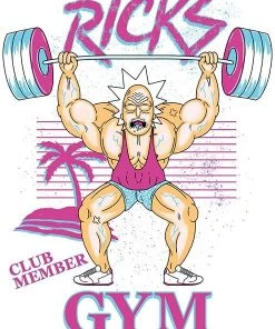Trends International Rick And Morty - Rick's Gym Wall Poster