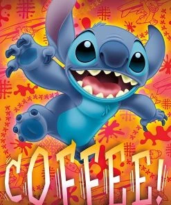 Trends International Lilo And Stitch - Coffee Wall Poster
