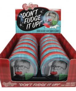 Boston America A Christmas Story – Don’t Fudge It Up! Cherry Flavor Soap Shaped Candy