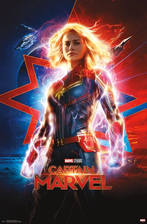 Trends International Captain Marvel - One Sheet Wall Poster 3 Trends International Captain Marvel - One Sheet Wall Poster
