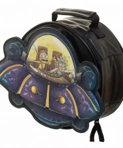 Bioworld Rick And Morty Spaceship Die Cut Lunch Box