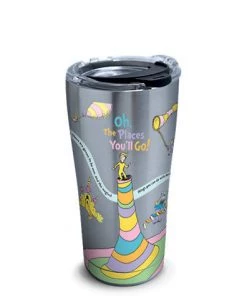 Tervis Movies Dr. Seuss - Oh The Places You'll Go Stainless Steel Insulated Tumbler With Lid