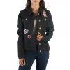 Bioworld DC Comics DC Harley Quinn Black Denim Jacket