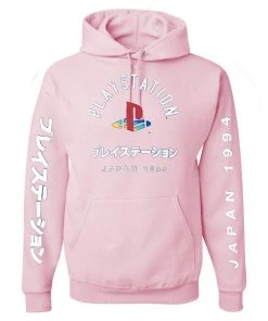 Ripple Junction Playstation Logo With Japanese Ad Hoodie