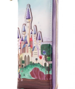 Loungefly Sleeping Beauty Castle Series Zip Around Wallet