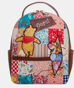 Danielle Nicole Winnie The Pooh's Friendship Quilt Mini Backpack
