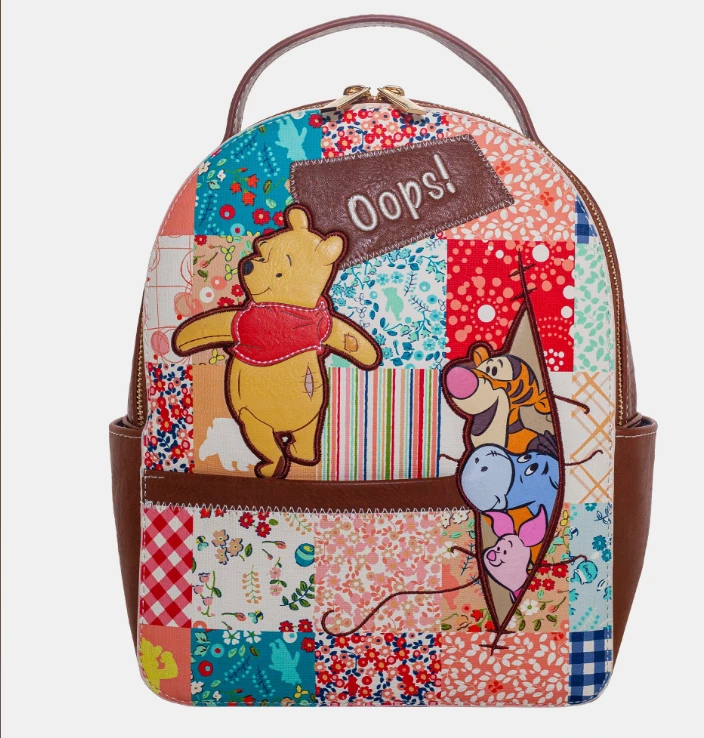 Danielle Nicole Winnie The Pooh's Friendship Quilt Mini Backpack 3 Danielle Nicole Winnie The Pooh's Friendship Quilt Mini Backpack