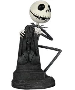 NECA Nightmare Before Christmas Graveyard Jack Skellington Head Knocker Bobble Head The Nightmare Before Christmas