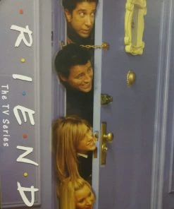 Silver Buffalo Friends Peeking Throught Door 13 X 19 Wall Art TV Series