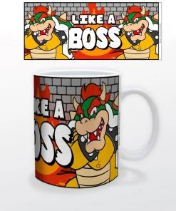 Pyramid America Mario Series Super Mario - Like A Boss 11 Oz. Ceramic Mug