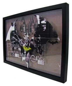 Pyramid America Batman Defender Framed Acrylic Wall Art