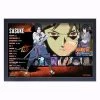 Pyramid America Naruto Shippuden- Sasuke Stats 11" X 17" Framed Print
