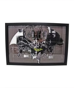 Pyramid America Batman Defender Framed Acrylic Wall Art