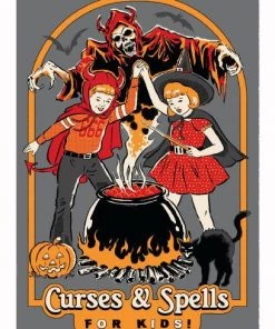 Pyramid America Steven Rhodes Cruses & Spells White Framed Print Overall Wall Art Home Decor & Posters