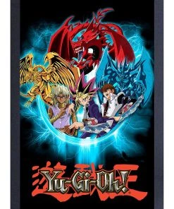 Pyramid America Anime Yu-Gi-Oh- S2 Group 11" X 17" Framed Print