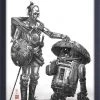 Pyramid America Star Wars Visins- C3PO & R2D2 Wall Framed
