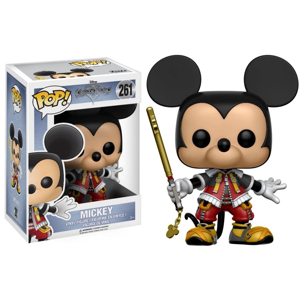 Funko Disney: Kingdom Hearts - Mickey Pop Vinyl Figure Funko Pops! 3 Funko Disney: Kingdom Hearts - Mickey Pop Vinyl Figure Funko Pops!