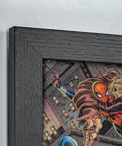Pyramid America Marvel Spider-Man Comics Canvas Framed Poster 11