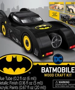 Diamond DC Comics Batmobile Buildable Licensed Wood Paint Kit
