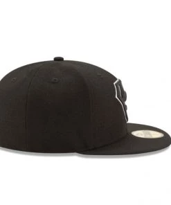 New Era Supergirl Black And White Logo Teattwisted Fitted 59Fifty Snapback Hat