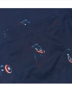 RSVLTS Captain America "Legendary Hero" – Kunuflex Short Sleeve Shirt 7 RSVLTS Captain America