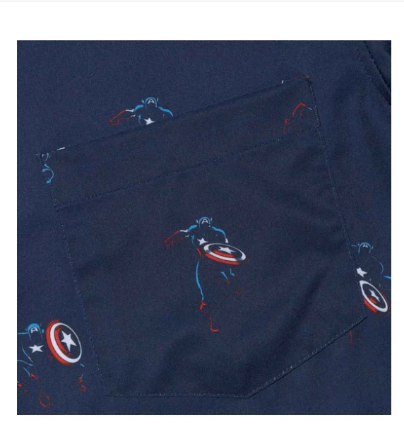 RSVLTS Captain America "Legendary Hero" – Kunuflex Short Sleeve Shirt 5 RSVLTS Captain America "Legendary Hero" – Kunuflex Short Sleeve Shirt