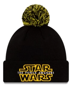 New Era Star Wars The Force Awakens One Size Beanie With Pom