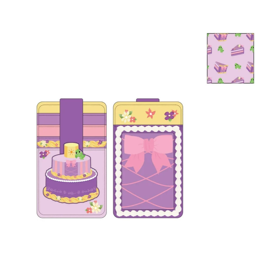 Loungefly Tangled Rapunzel Cosplay Cake Cardholder 5 Loungefly Tangled Rapunzel Cosplay Cake Cardholder