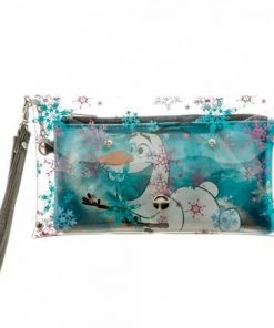 Bioworld Frozen Olaf Clear W/Wristlet Bag