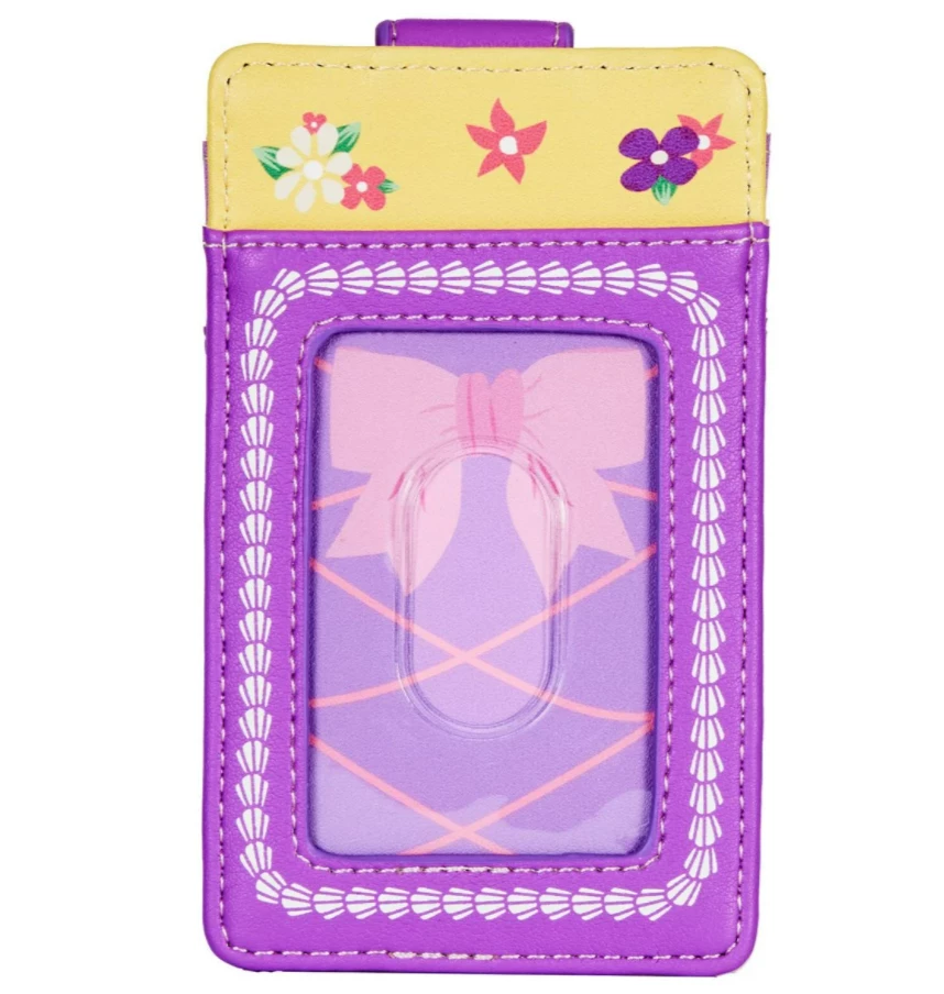Loungefly Tangled Rapunzel Cosplay Cake Cardholder 4 Loungefly Tangled Rapunzel Cosplay Cake Cardholder