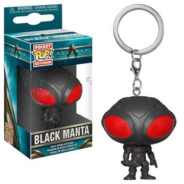 DC Aquaman Black Manta Mini Funko Pop Keychain DC Comics 3 DC Aquaman Black Manta Mini Funko Pop Keychain DC Comics