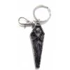Monogram Disney Nightmare Before Christmas Jack In Coffin Pewter Key Ring