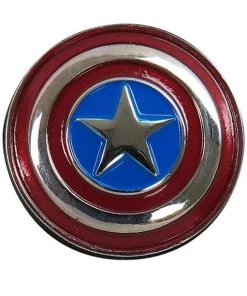 Monogram Captain America Shield Colored Lapel Pin Marvel