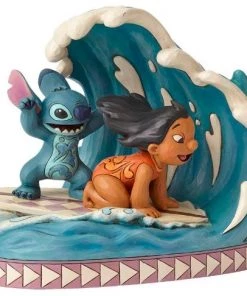Enesco Disney Lilo And Stitch 15th Anniversary - Catch The Wave