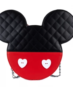 Loungefly Mickey And Minnie Mouse Love Reversible Crossbody Bag