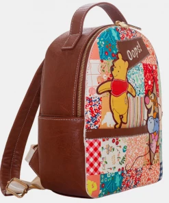Danielle Nicole Winnie The Pooh's Friendship Quilt Mini Backpack