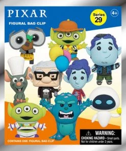 Monogram Disney Pixar 25th Anniversary 3D Foam Bag Clips In Blind Bags