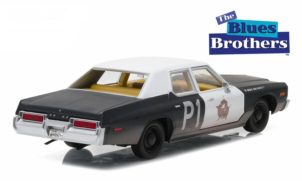 Toy Wonders The Blues Brothers 1974 Dodge Monaco Police Car 1:24 5 Toy Wonders The Blues Brothers 1974 Dodge Monaco Police Car 1:24
