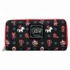Loungefly Marvel Comics Deadpool 30th Anniversary Zip Clutch Wallet