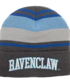 Bioworld Movies Harry Potter Ravenclaw Stripe Cuff Beanie